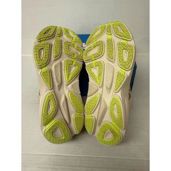-900 Hoka Bondi 8, Orange/Cream, Womens Running Shoes-US 9.5 Womens