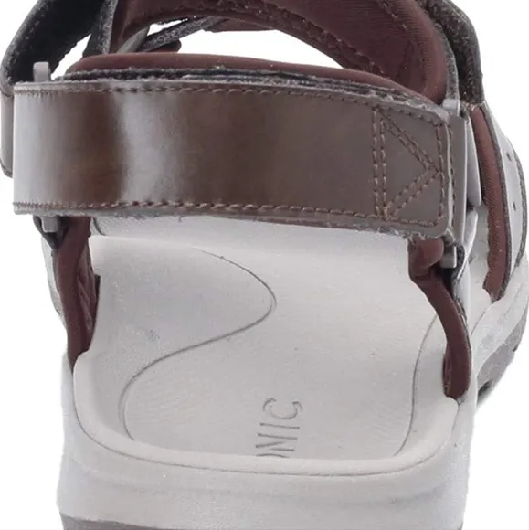 🔥 NEW!! VIONIC LEO Travel Sandal Unisex Men SZ 7  Women SZ 9 Brown