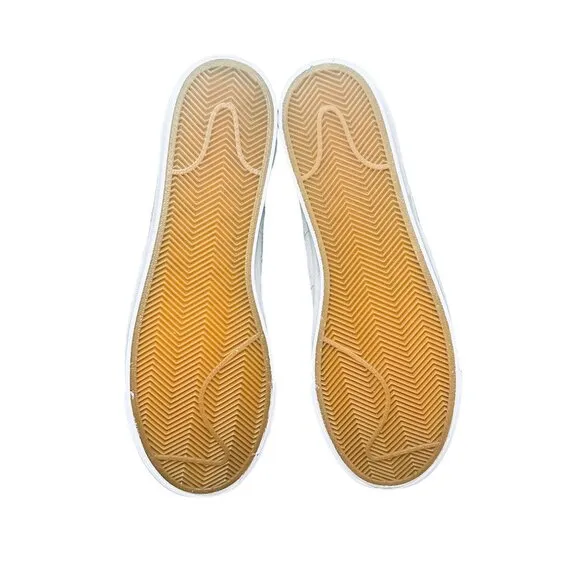 🤩 Nike Blazer Low Premium Sz 11.5 Womens Shoes White Metallic Gold BQ7460-101