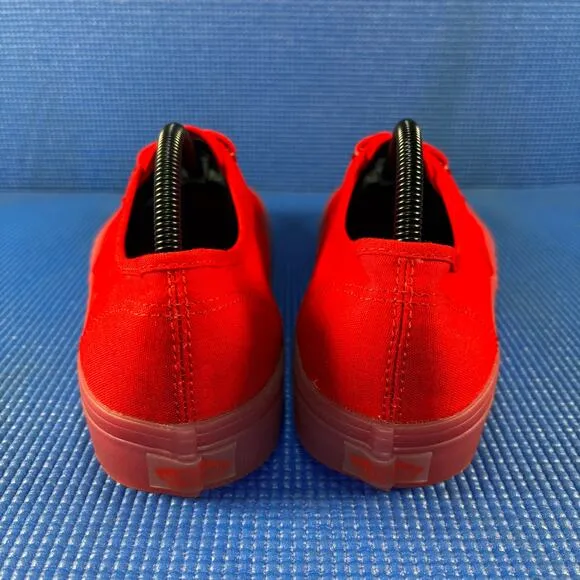 🔴 VANS OLD SKOOL Men`s Size 10 Translucent Red Walking Shoes 500714