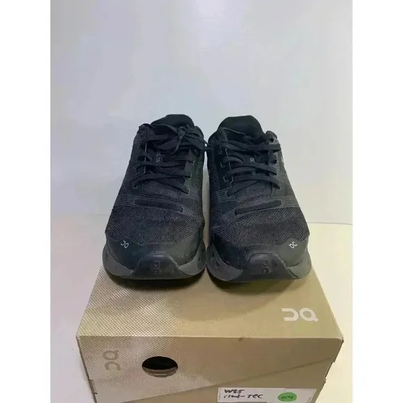 .1591 On Cloudtec, Black, Womens Running Shoes-US 8.5 Womens