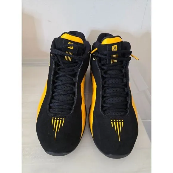 2019 Nike Shox BB4 Black/University Gold AT7843-002 Training Shoes! Size 10