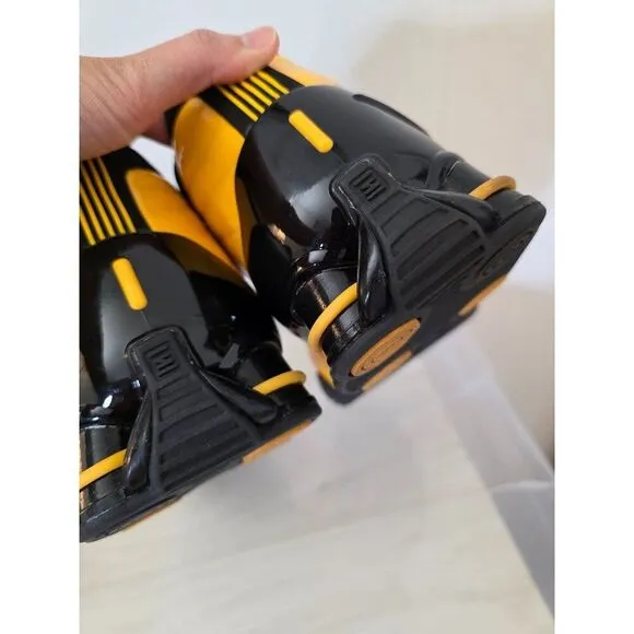 2019 Nike Shox BB4 Black/University Gold AT7843-002 Training Shoes! Size 10