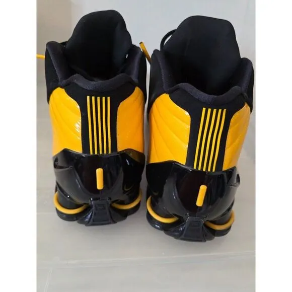 2019 Nike Shox BB4 Black/University Gold AT7843-002 Training Shoes! Size 10