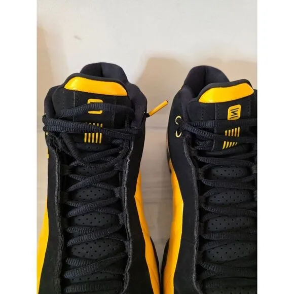 2019 Nike Shox BB4 Black/University Gold AT7843-002 Training Shoes! Size 10