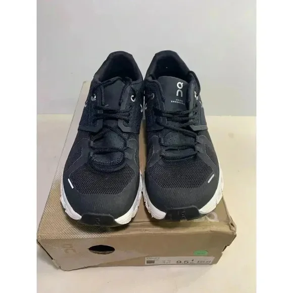 .3045 On Cloud 5 Black/White, Womens Running Shoes-US 9.5 Womens