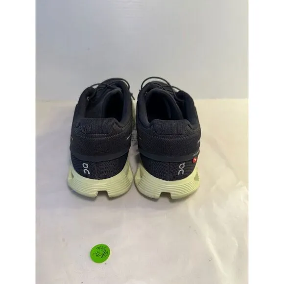 .4270 On Cloud 5, Black/Lime, Mens Running Shoes-US 7.5 Mens