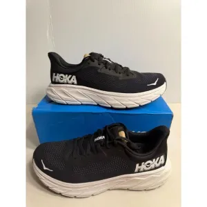 .4492 Hoka Arahi 7, Black/Whtie, Womens Running Shoes-US 9.5 Womens