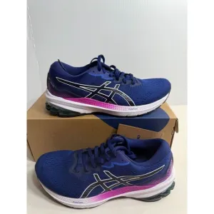 .5037 Asics GT-1000 11, Blue/Purple, Womens Running Shoes-US 7.5 Womens