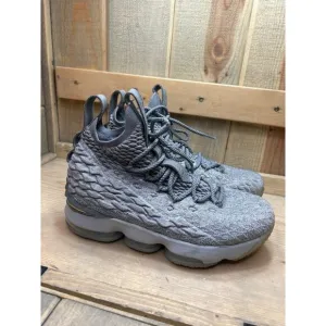 6.5Y Nike LeBron 15 'City Edition' Wolf Gray 922811-005 (GS) EU39 Basketball Sho