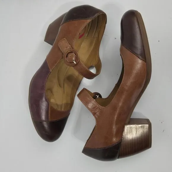 973 Comfortiva Size 10M Pillowtop Memory Foam Brown Shoes