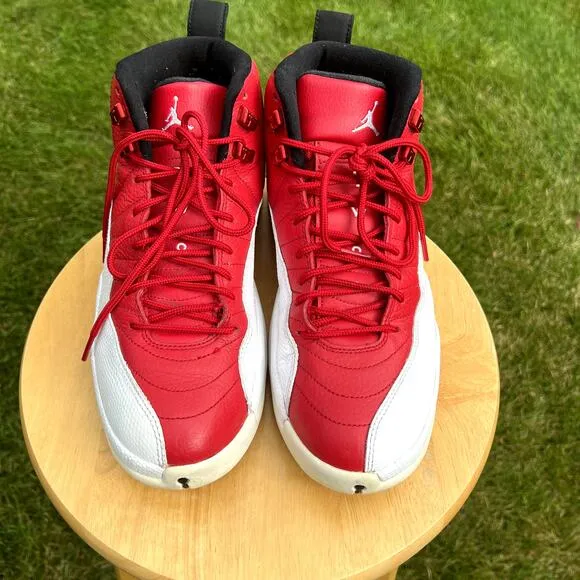 A1664 - Nike Air Jordan 12 Retro Gym Red Men's Shoes - Size 9 - Ships Now