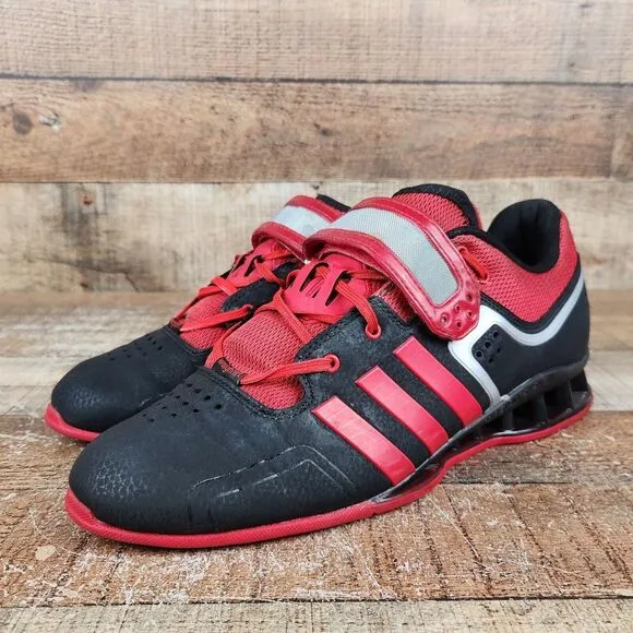 Adidas Adipower Men's Sz 12 Weightlifting Shoes Black Athletic‎ Gym Train M21865