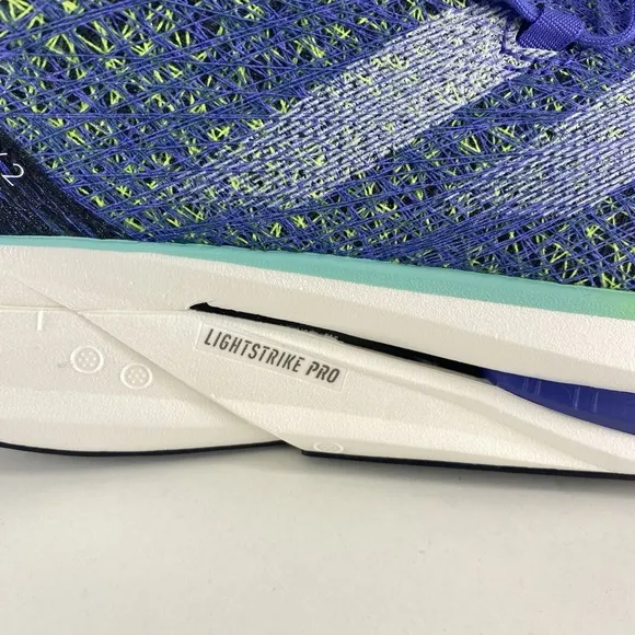 Adidas Adizero Prime X 2 Strung Cobalt Blue Lucid Lemon Running Shoes 11 IF1209