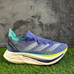 Adidas Adizero Prime X2 Strung Cobalt Blue Lemon Running Shoes Sneaker Mens 10.5