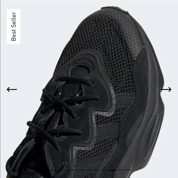 Adidas | BLACK Ozweego Sneaker Mens 4/Womens 6 NWT