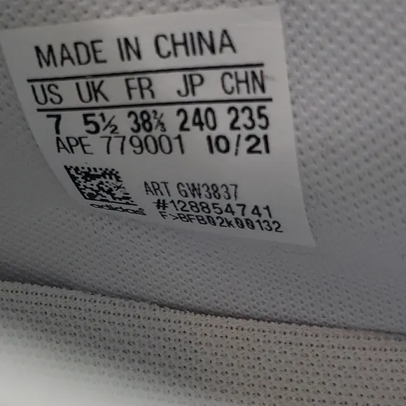 Adidas Candace Parker Exhibit A Cloud White Breathe Running Sneakers sz Women 7