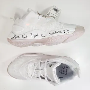 Adidas Candace Parker Exhibit A Cloud White Breathe Running Sneakers sz Women 7