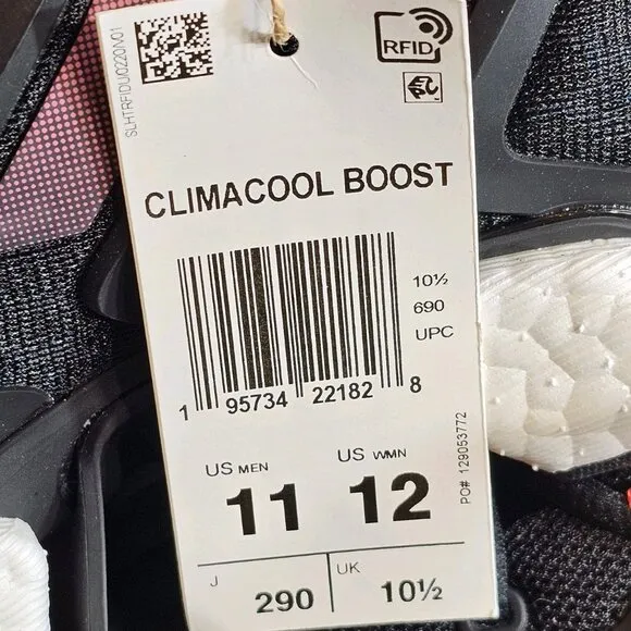 Adidas Climacool Boost Running Shoes GX5484 - Men's Size 11