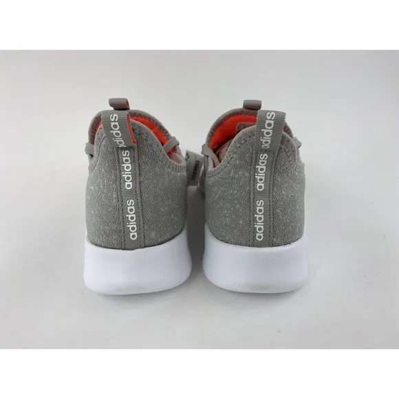 Adidas Cloudfoam Pure Metal Gray Women's Size 9.5 Sneakers Shoes Orange