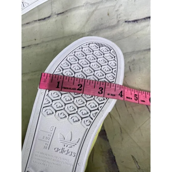 Adidas Court Rallye Slip On Disney Princess Tiana Youth Girls Sneakers Shoes 5.5