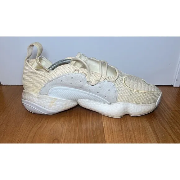 Adidas Crazy BYW 2 II Easy Yellow Sneakers BD8002 MENS Size 11.5 Need Cleaning
