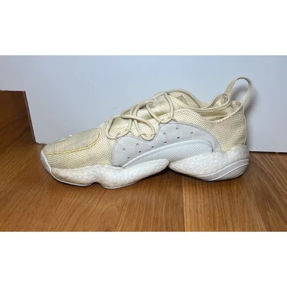 Adidas Crazy BYW 2 II Easy Yellow Sneakers BD8002 MENS Size 11.5 Need Cleaning