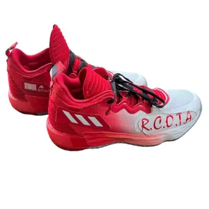 Adidas Dame 7 EXTPLY R.C.O.T.A H68986 Men’s Size 13.5 Basketball Red White Shoes