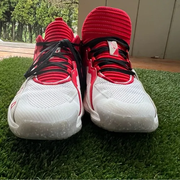 Adidas Dame 7 EXTPLY R.C.O.T.A H68986 Men’s Size 13.5 Basketball Red White Shoes