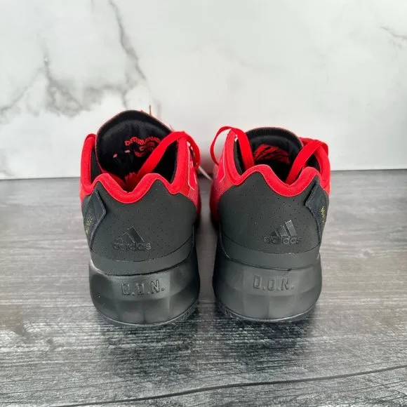 Adidas - D.O.N.‎ Issue 4 - Basketball Shoes - (Red/Black) - Kids Size 7