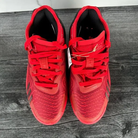 Adidas - D.O.N.‎ Issue 4 - Basketball Shoes - (Red/Black) - Kids Size 7