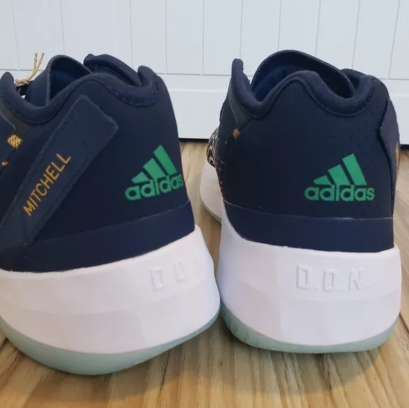 Adidas DON ISSUE 4 Utah Jazz Mitchell Casual Running Training Sneakers Men's 8.5