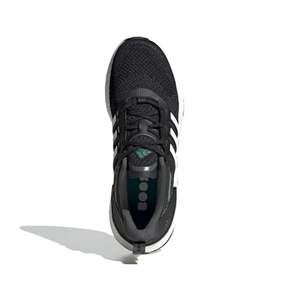 adidas Equipment Plus BOOST Running Shoes Black White Green Mens Size 10 H02759