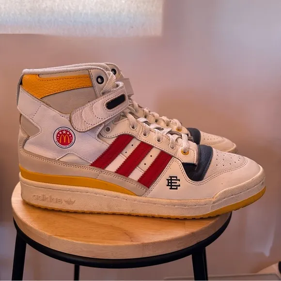 Adidas Eric Emanuel Forum 84 McDonalds All Star Game Men’s 12 Sneakers Shoes Top