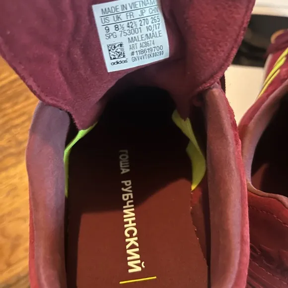 Adidas Gosha Rubchinskiy designer Copa Super Football Shoes
