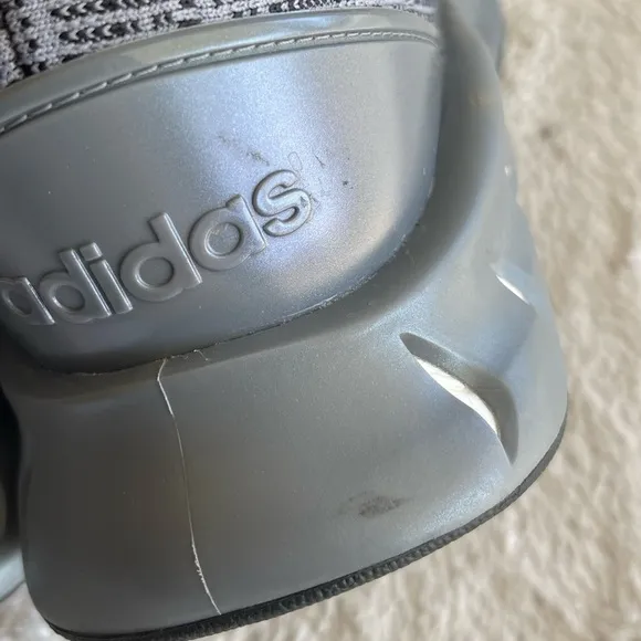 adidas gray white Kaptir Super Running Shoes