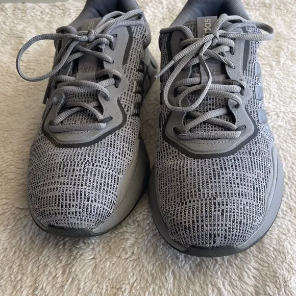 adidas gray white Kaptir Super Running Shoes