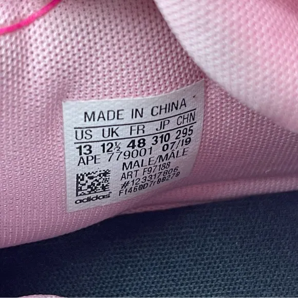 Adidas James Harden Vol. 4 Basketball F97188 Pink Lemonade Shoes Gym Size 13