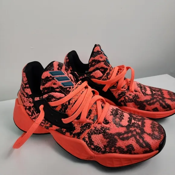 Adidas James Harden Vol. 4 Basketball Shoes. Size 8. Hardly any wear on them.
