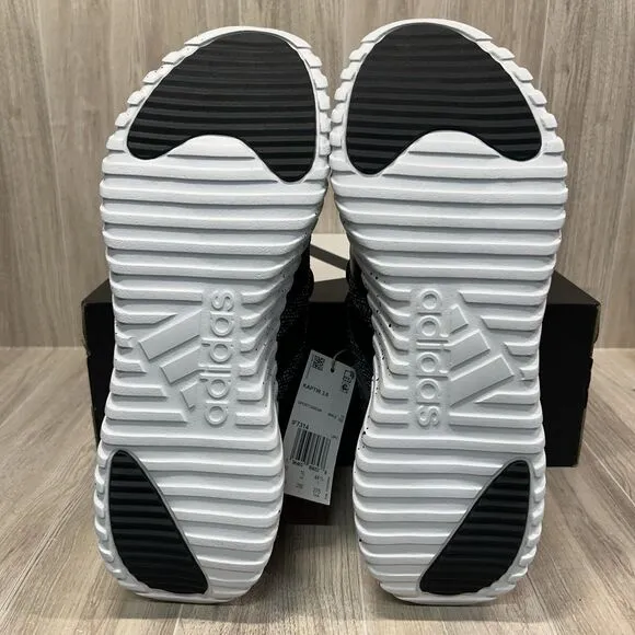 Adidas Kaptir 3.0 Black White Running Shoes Sneakers IF7314 Men’s Size 9