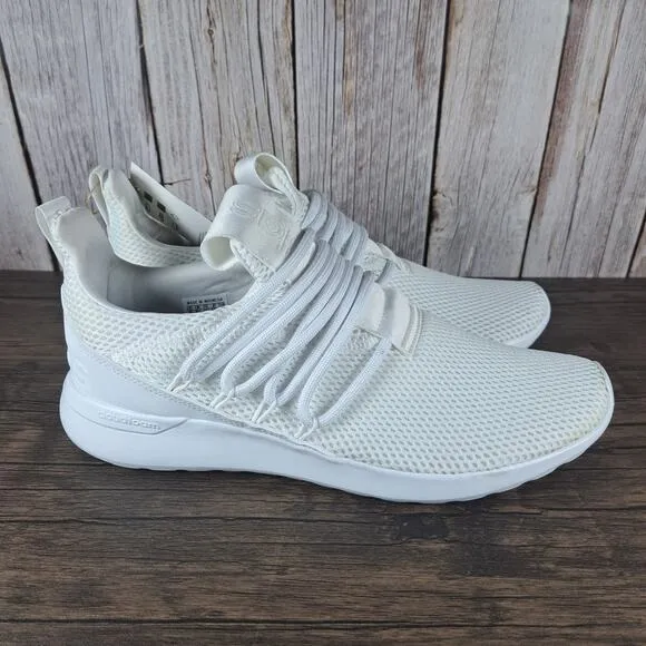 Adidas Lite Racer Adapt 3.0 Low Running Shoes Cloud Foam Men's Sz 9 White (NWT)