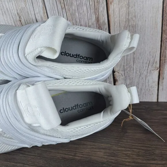 Adidas Lite Racer Adapt 3.0 Low Running Shoes Cloud Foam Men's Sz 9 White (NWT)