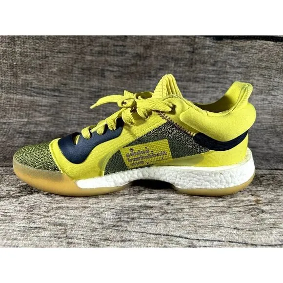 Adidas Marquee Boost Low Yellow/Purple Lakers Edition (Men's Size 11.5)