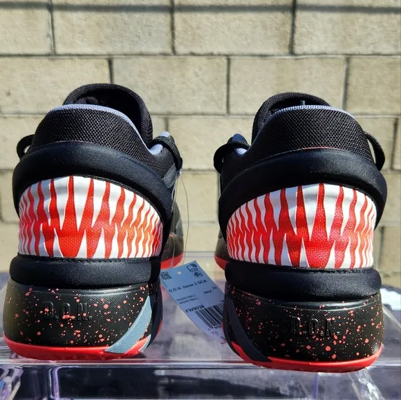 Adidas Marvel x D.O.N. Issue #2 Venom Black Red Basketball Shoes Size 8 FW9038
