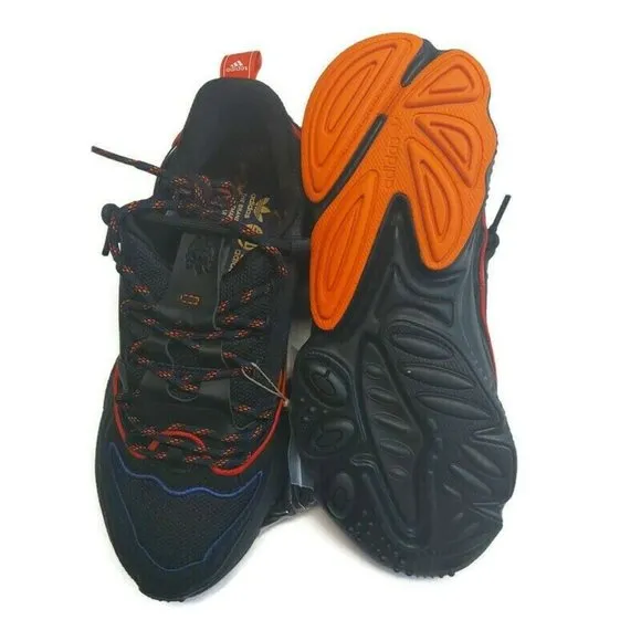Adidas Mens 4.5 Womens 6 Ozweego Zip Chinese New Year Pack Running Shoes Q47187
