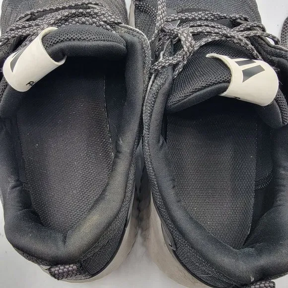 Adidas Mens 9.5 Alphabounce RC Black Running Shoes Sneakers - DA9768