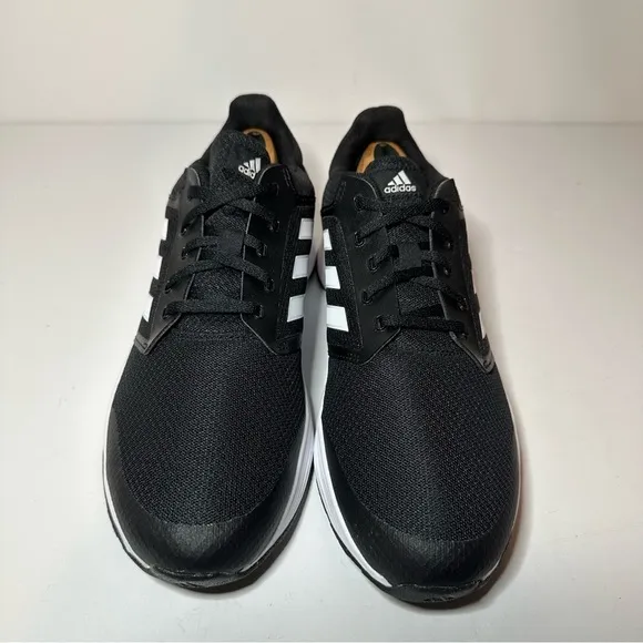 Adidas Mens Galaxy 5 FW5717 Black And White Running Shoes Size 9.5 (146 Box 18)