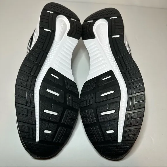 Adidas Mens Galaxy 5 FW5717 Black And White Running Shoes Size 9.5 (146 Box 18)