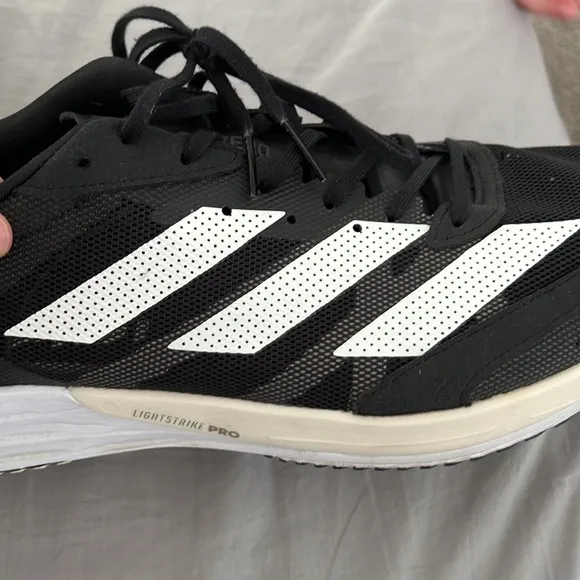 Adidas mens running shoes- adizero adios 6. Size 11.5