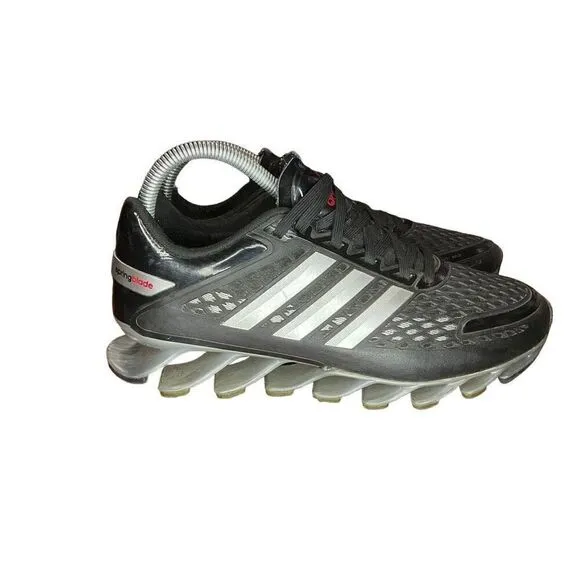 adidas Men's Springblade Razor Running  M20457 BKS Black / Silver Size 5